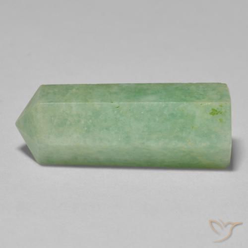 Amazonite Medium Light-Green naturelle Fantaisie, 24.03 ct, Opaque