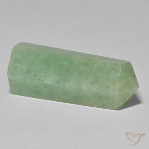 Amazonite Medium Light-Green naturelle Fantaisie, 24.03 ct, Opaque
