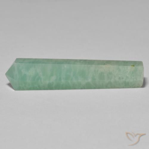 Amazonite Vert océan léger naturelle Fantaisie, 23.88 ct, Opaque