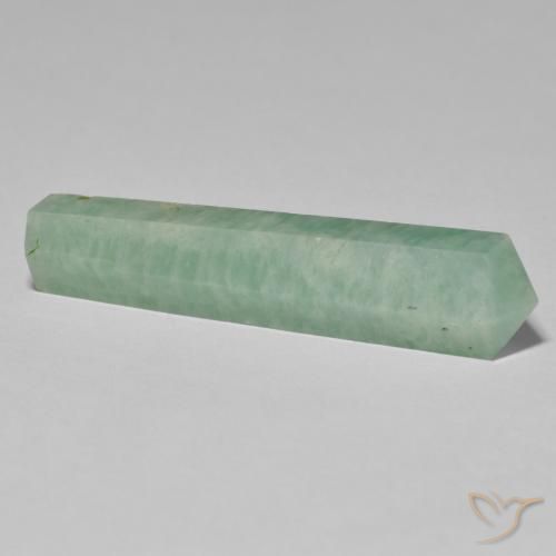 Amazonite Vert océan léger naturelle Fantaisie, 23.88 ct, Opaque