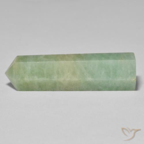 40.88ct Naturel Vert moyen Amazonite, Fantaisie, Opaque