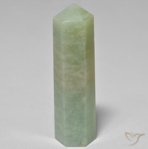 Amazonite Vert moyen naturelle Fantaisie, 40.88 ct, Opaque