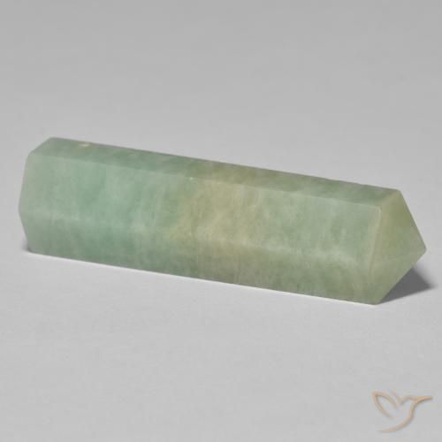 Amazonite Vert moyen naturelle Fantaisie, 40.88 ct, Opaque