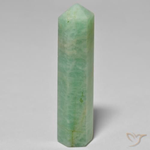 Amazonite Vert clair naturelle Fantaisie, 37.21 ct, Opaque
