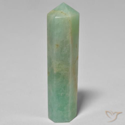 32.06ct Naturel Vert clair Amazonite, Fantaisie, Opaque