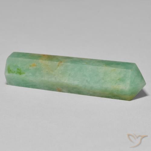 Amazonite Vert clair naturelle Fantaisie, 32.06 ct, Opaque