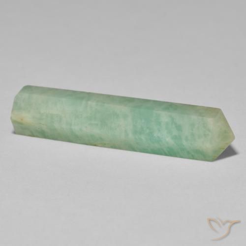 Amazonite Vert clair naturelle Fantaisie, 22.90 ct, Opaque