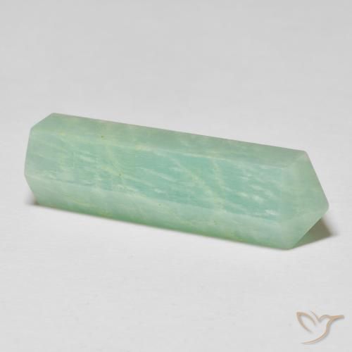 Amazonite Vert mousseux naturelle Fantaisie, 27.38 ct, Opaque