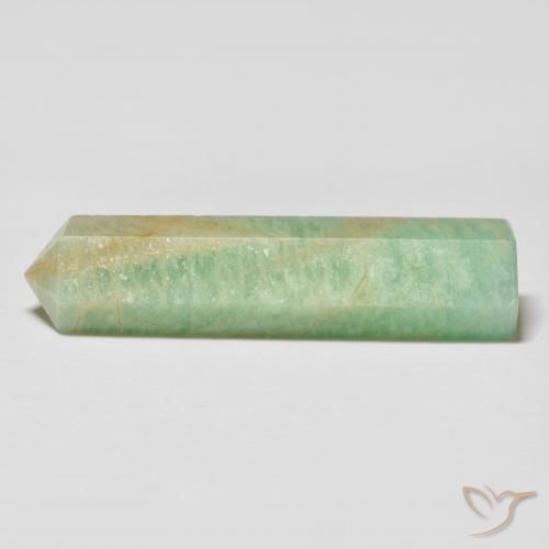 31.56ct Naturel Vert sauge Amazonite, Fantaisie, Opaque