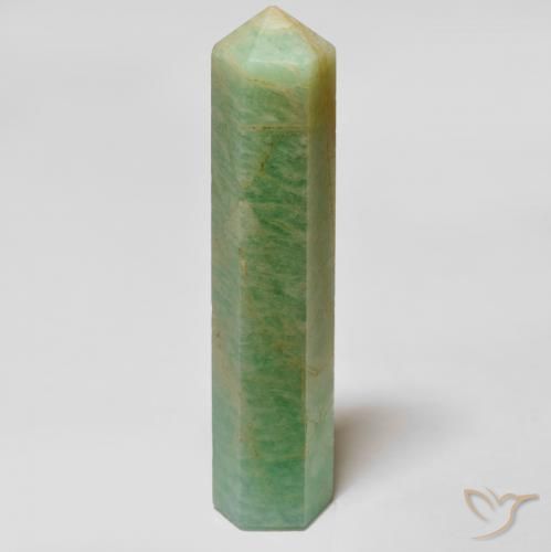 Amazonite Vert sauge naturelle Fantaisie, 31.56 ct, Opaque