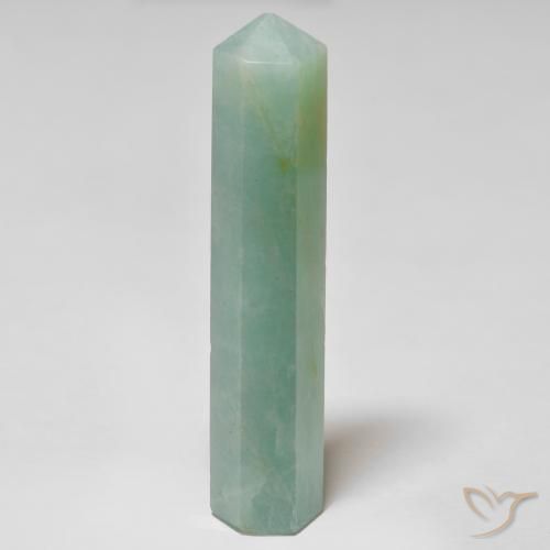 24.88ct Naturel Vert océan léger Amazonite, Fantaisie, Opaque