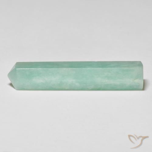Amazonite Vert océan léger naturelle Fantaisie, 24.88 ct, Opaque