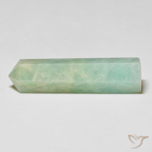 26.27ct Naturel Vert clair Amazonite, Fantaisie, Opaque