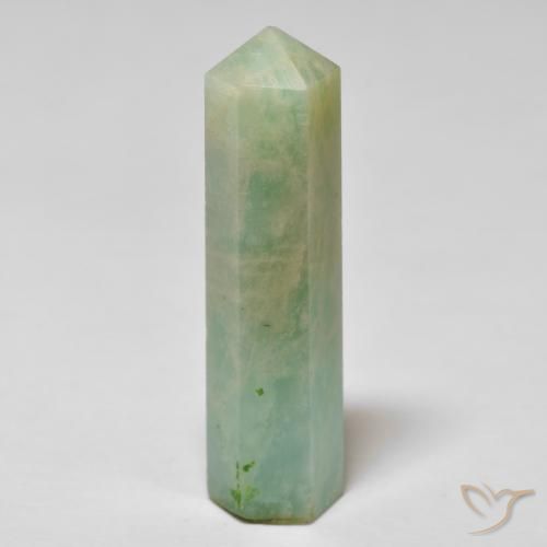 Amazonite Vert clair naturelle Fantaisie, 26.27 ct, Opaque