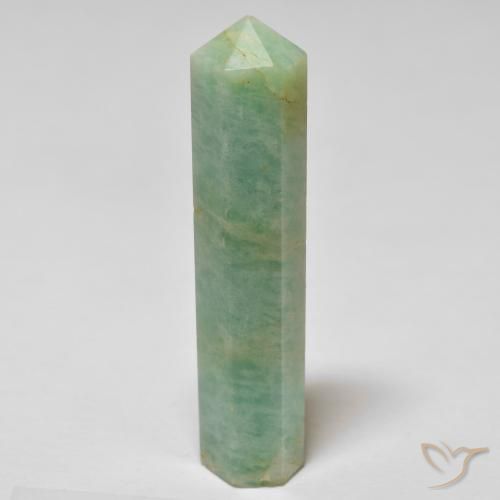 24.60ct Naturel Vert clair Amazonite, Fantaisie, Opaque