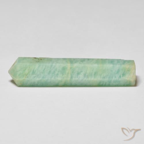 Amazonite Vert clair naturelle Fantaisie, 24.60 ct, Opaque