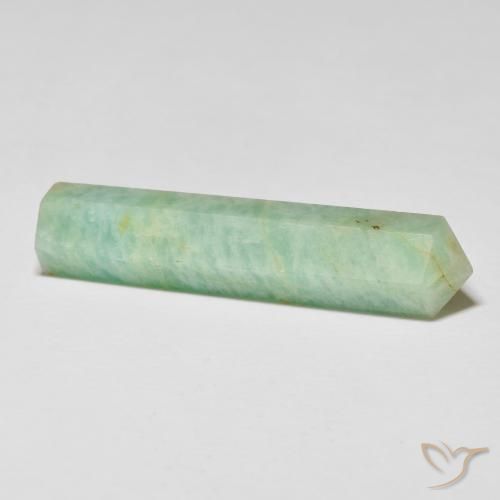 Amazonite Vert clair naturelle Fantaisie, 24.60 ct, Opaque