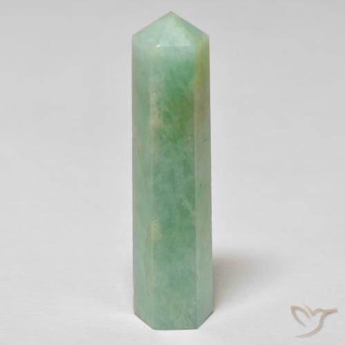 25.04ct Naturel Vert clair Amazonite, Fantaisie, Opaque