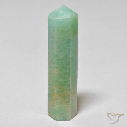 25.14ct Naturel Vert clair Amazonite, Fantaisie, Opaque