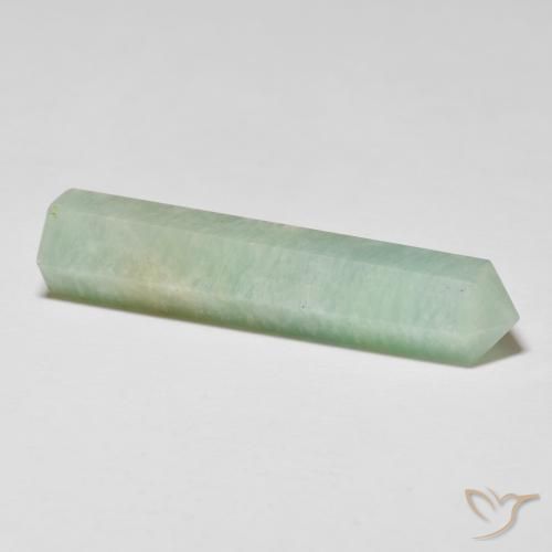 Amazonite Medium Light-Green naturelle Fantaisie, 26.42 ct, Opaque