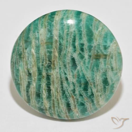 62.29ct Naturel Vert pin Amazonite, Tour, Opaque