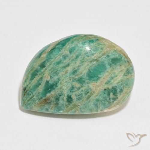 32.34ct Naturel Vert multicolore Amazonite, Fantaisie, Opaque