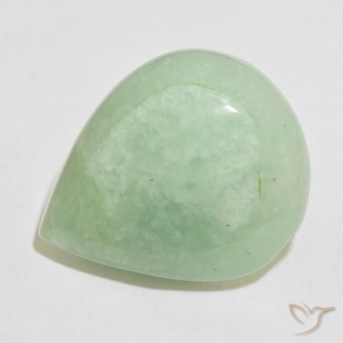 Amazonite Vert moyen naturelle En forme de poire, 26.28 ct, Opaque