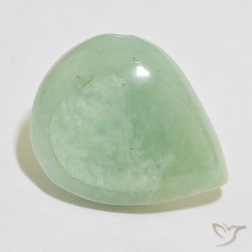 Amazonite Vert moyen naturelle En forme de poire, 26.28 ct, Opaque