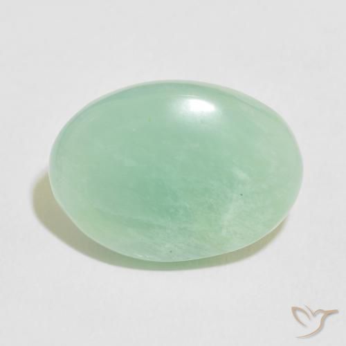 10.01ct Naturel Vert moyen Amazonite, ovale, Opaque