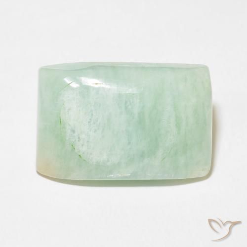 Amazonite Vert clair naturelle Coussin, 29.25 ct, Opaque