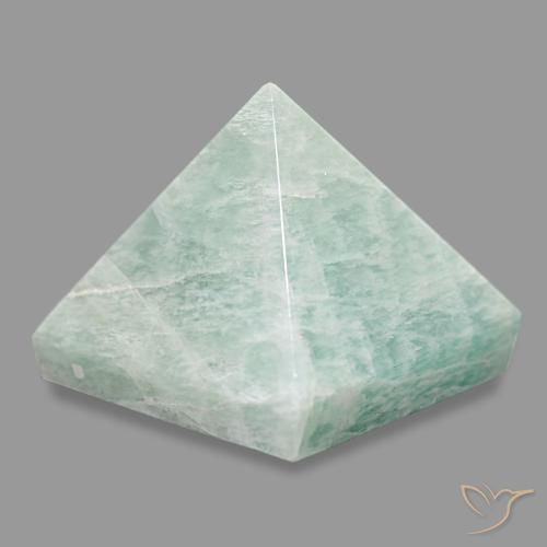 Amazonite Vert clair naturelle Carré, 67.60 ct, Opaque