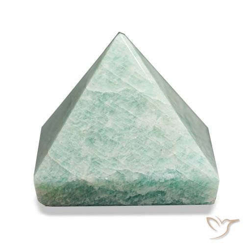 106.50ct Vert pâle Amazonite, Carré, Opaque