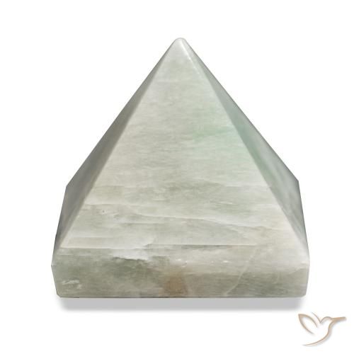Amazonite vert moyen naturelle carré, 87,47 ct, opaque