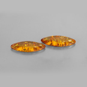 Achetez naturel ct orange ambre gems, transparent, en provenance pologne chez gemselect. en stock, livraison internationale!