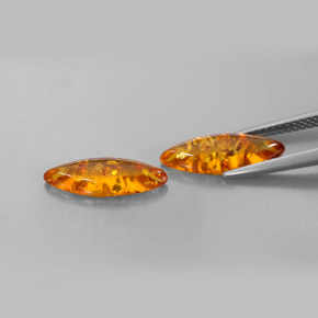 Achetez naturel ct orange ambre gems, transparent, en provenance pologne chez gemselect. en stock, livraison internationale!