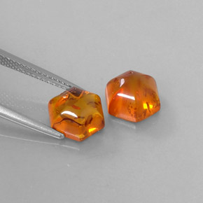 Achetez naturel ct orange ambre gems, transparent, en provenance pologne chez gemselect. en stock, livraison internationale!