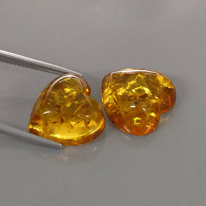 Achetez naturel ct orange ambre gems, transparent, en provenance pologne chez gemselect. en stock, livraison internationale!