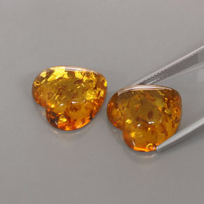 Achetez naturel ct orange ambre gems, transparent, en provenance pologne chez gemselect. en stock, livraison internationale!