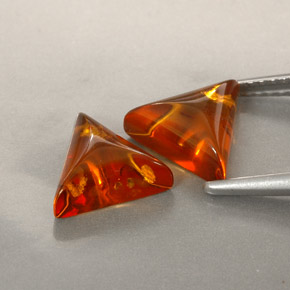 Achetez naturel ct orange ambre gems, transparent, en provenance pologne chez gemselect. en stock, livraison internationale!