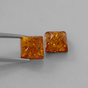 Achetez naturel ct orange ambre gems, transparent, en provenance pologne chez gemselect. en stock, livraison internationale!