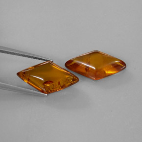 Achetez naturel ct orange ambre gems, transparent, en provenance pologne chez gemselect. en stock, livraison internationale!