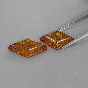 Achetez naturel ct orange ambre gems, transparent, en provenance pologne chez gemselect. en stock, livraison internationale!