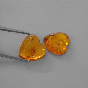 Achetez naturel ct orange ambre gems, transparent, en provenance pologne chez gemselect. en stock, livraison internationale!