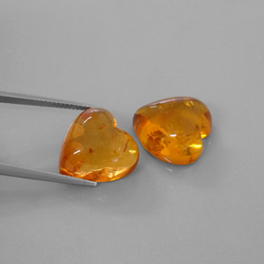 Achetez naturel ct orange ambre gems, transparent, en provenance pologne chez gemselect. en stock, livraison internationale!