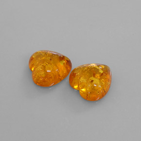 Achetez naturel ct orange ambre gems, transparent, en provenance pologne chez gemselect. en stock, livraison internationale!