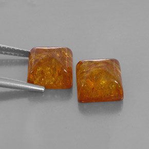 Achetez naturel ct orange ambre gems, transparent, en provenance pologne chez gemselect. en stock, livraison internationale!