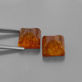 Achetez naturel ct orange ambre gems, transparent, en provenance pologne chez gemselect. en stock, livraison internationale!