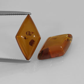 Achetez naturel ct orange ambre gems, transparent, en provenance pologne chez gemselect. en stock, livraison internationale!
