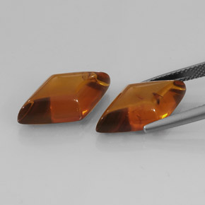 Achetez naturel ct orange ambre gems, transparent, en provenance pologne chez gemselect. en stock, livraison internationale!