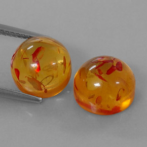 Achetez naturel ct orange ambre gems, transparent, en provenance pologne chez gemselect. en stock, livraison internationale!